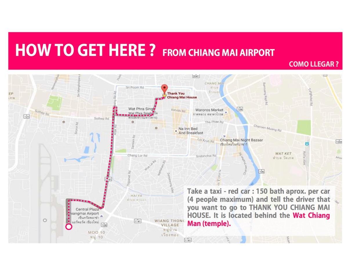 Thank You Chiangmai House Чиангмай Екстериор снимка